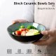 Green Cereal Bowls, 30oz Ceramic Large Bowls Set of 4, 8 Inch Serving Oven Safe Bowls for Kitchen, Microwave Dishwasher Safe, Home, Restaurant